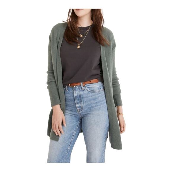 Madewell Kent Alpaca Blend Cardigan Sweater - Picture 1 of 5